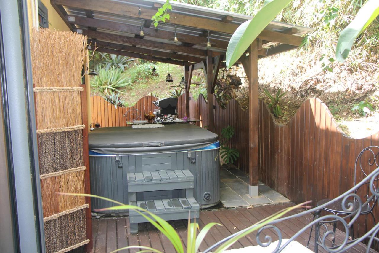 La Liane De Jade 974-Lodge Le Palissandre - Jacuzzi Privatif - Piscine Chauffee Le Bois de Nefles  Exterior foto
