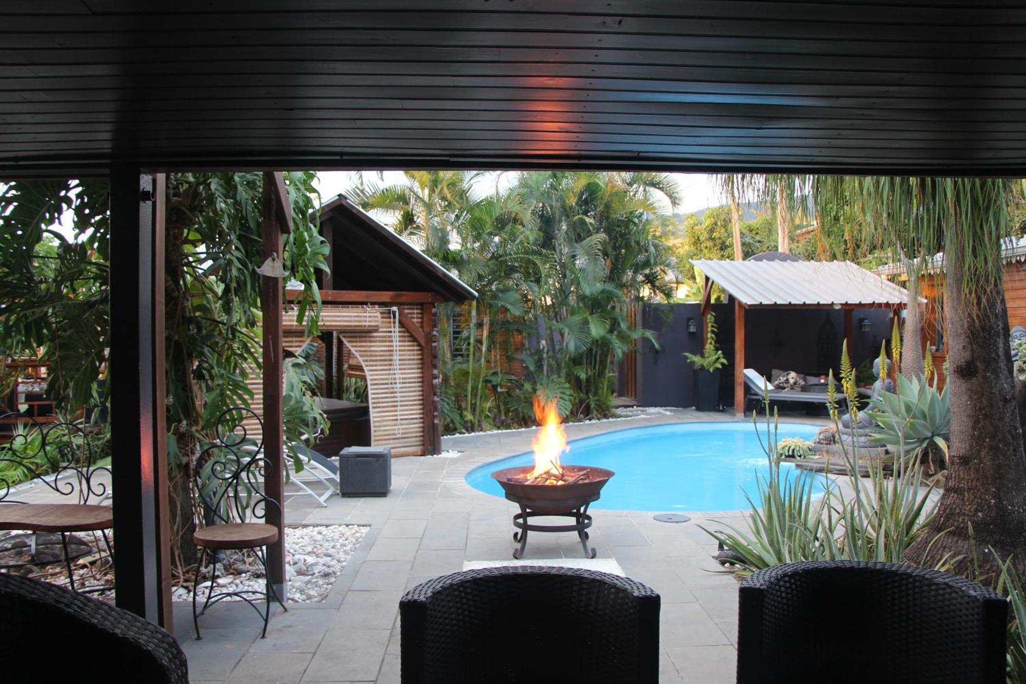 La Liane De Jade 974-Lodge Le Palissandre - Jacuzzi Privatif - Piscine Chauffee Le Bois de Nefles  Exterior foto